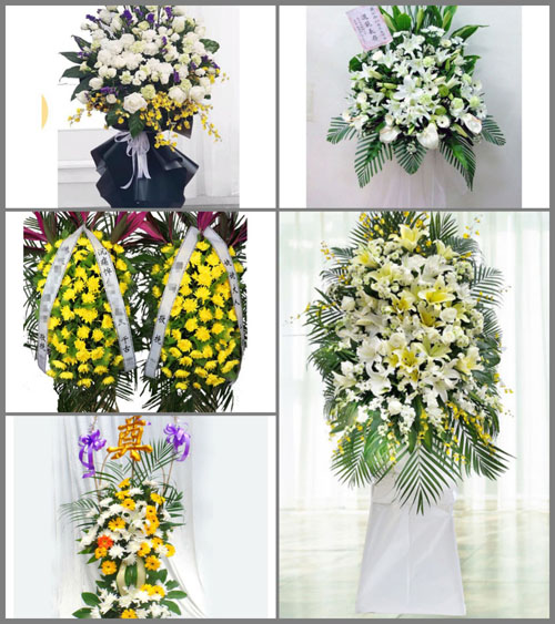 广东广州市番禺区市桥街道沙园社区白事花篮预定